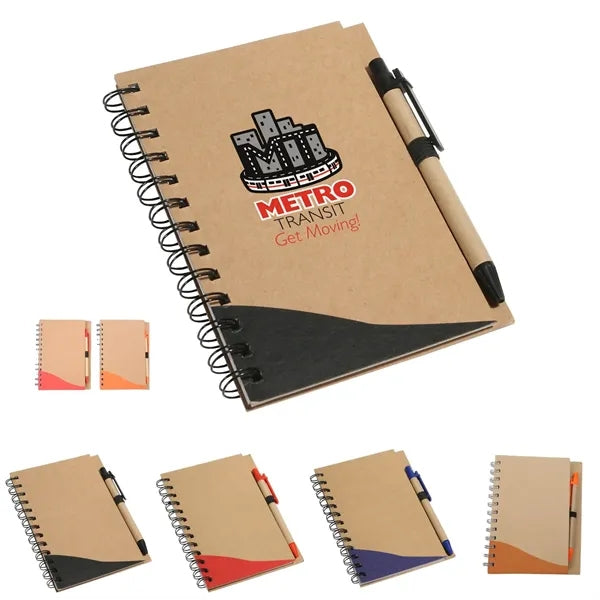 Recycle Write Notebook & Pen