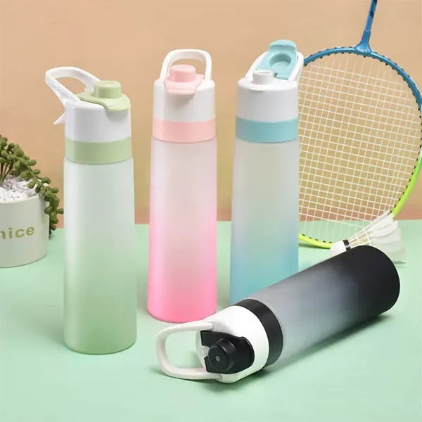 2-in-1 Misting Sports Water Bottle for Fitness Gym & Outdoor