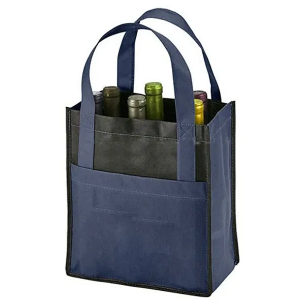 Non-Woven Wine Bag for 6 Bottles