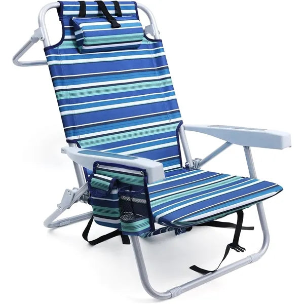 Beach Chair with Cooler Bag