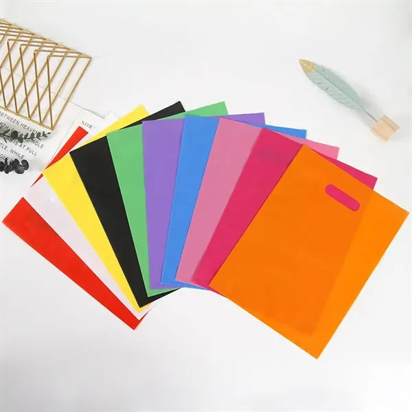Handle Die Cut Plastic Bags