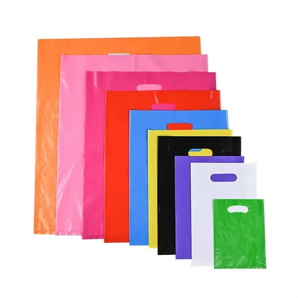 Handle Die Cut Plastic Bags