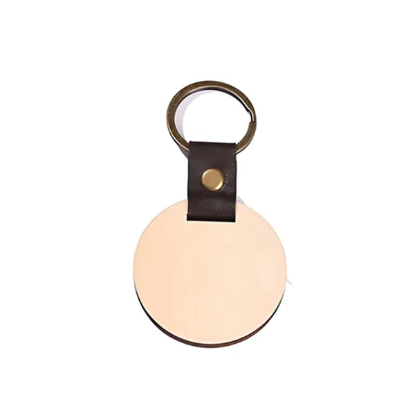 Keychain Key Ring Gift Craf Blank Wood