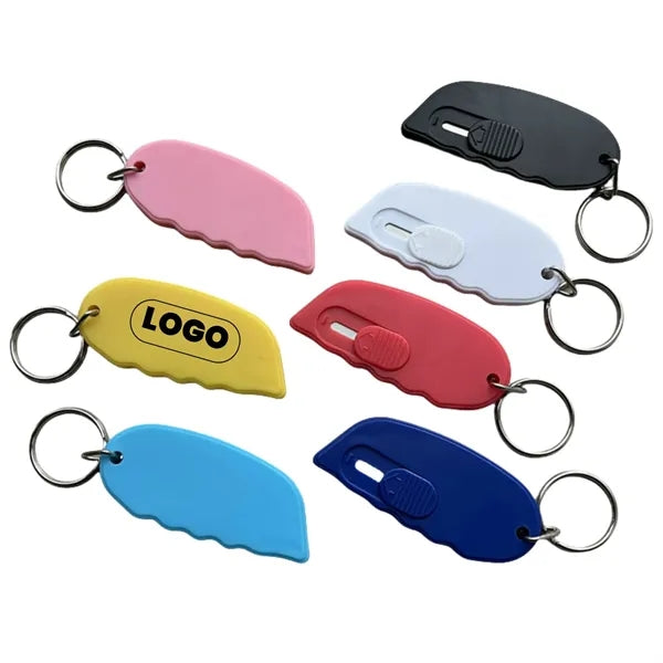 Mini Box Cutter with Keychain