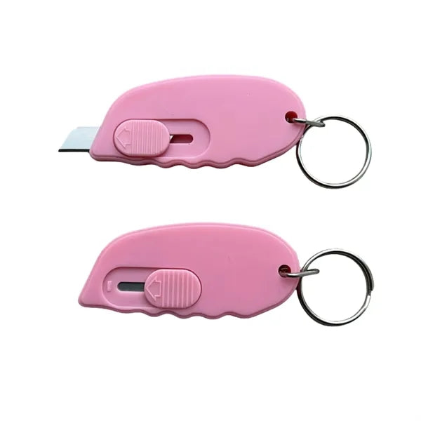 Mini Box Cutter with Keychain