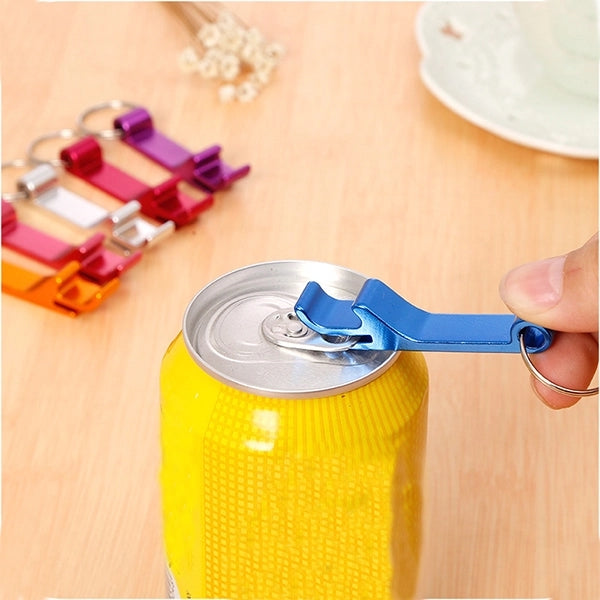 Aluminum Bottle & Can Opener Key Ring