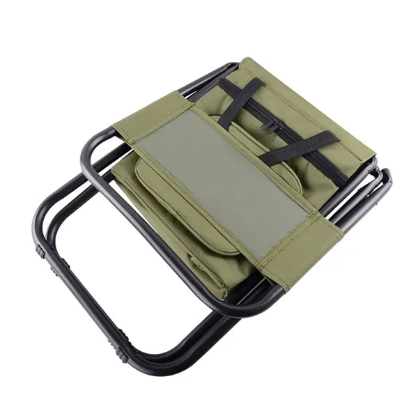 Folding Chair With Cooler Bag