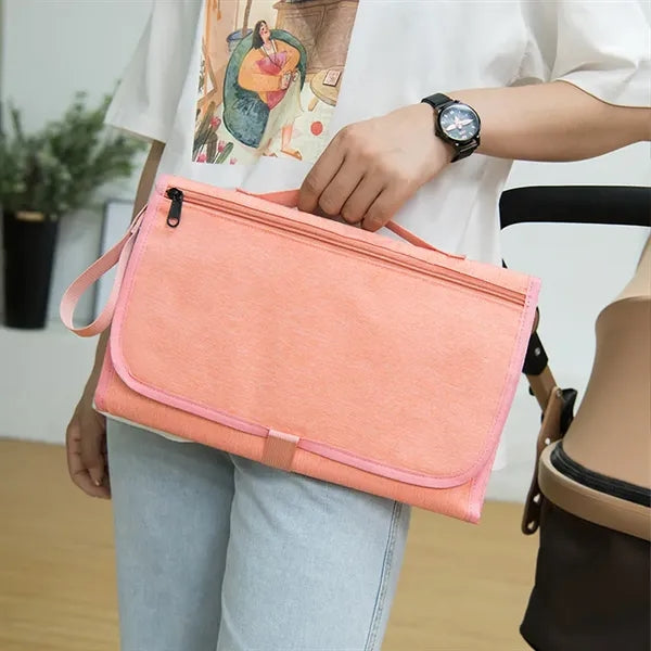 Waterproof Carry On Nappy Diaper Changing Mat Folding Bag