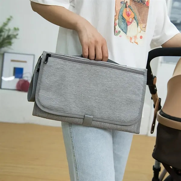 Waterproof Carry On Nappy Diaper Changing Mat Folding Bag