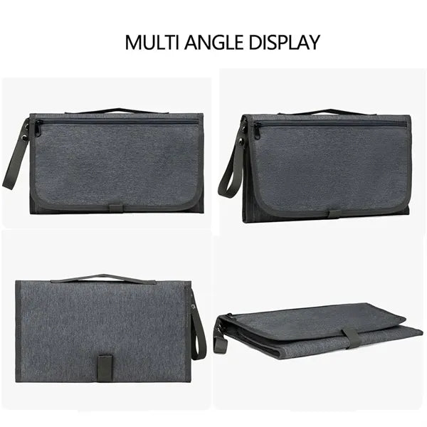 Waterproof Carry On Nappy Diaper Changing Mat Folding Bag