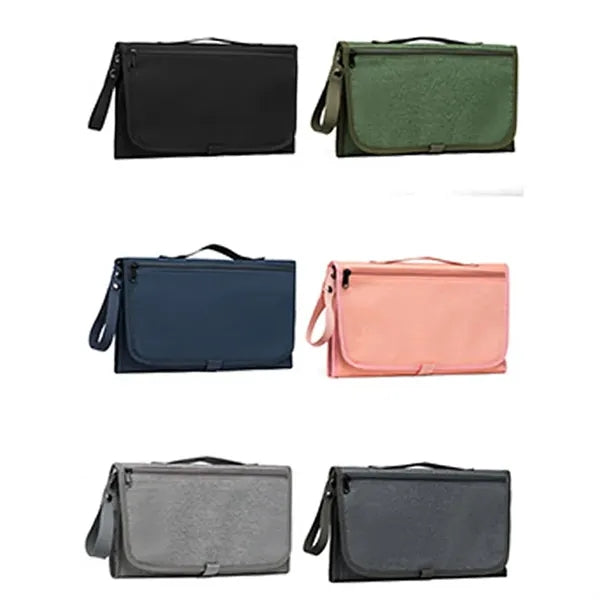 Waterproof Carry On Nappy Diaper Changing Mat Folding Bag