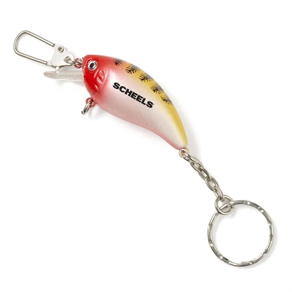 Fishing Lure Keychain with Clasp