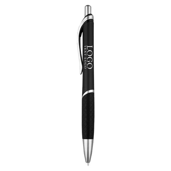 Rubber Sleeve Ballpoint Click Pen
