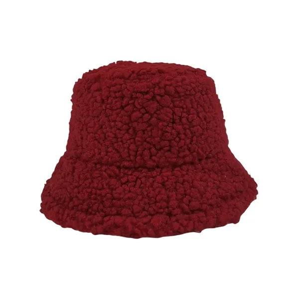 Unisex Winter Lamb Plush Fisherman Hat