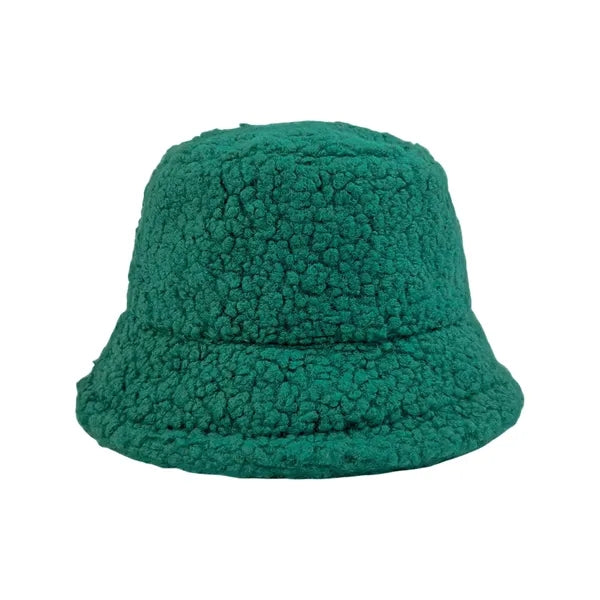 Unisex Winter Lamb Plush Fisherman Hat
