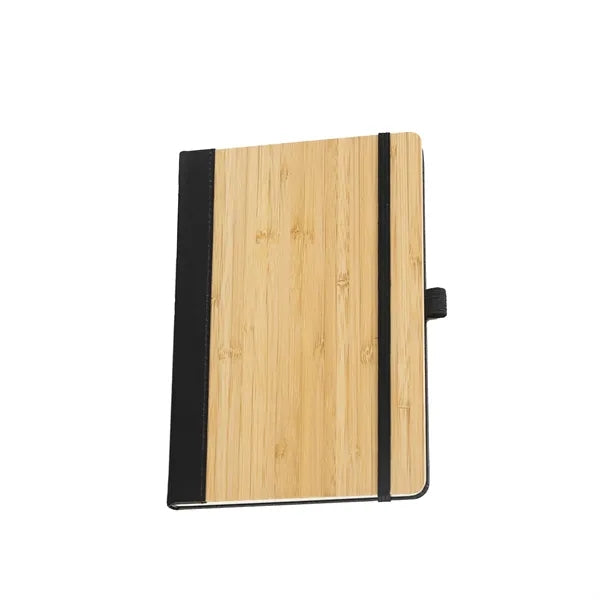 100Sheets A5 Lined Journal Notebook With Bamboo Cover