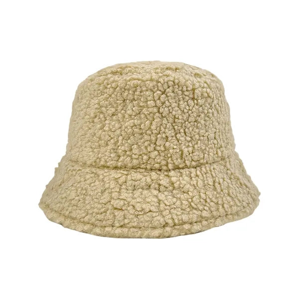 Unisex Winter Lamb Plush Fisherman Hat