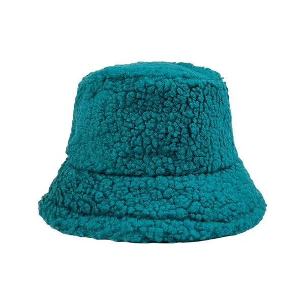 Unisex Winter Lamb Plush Fisherman Hat