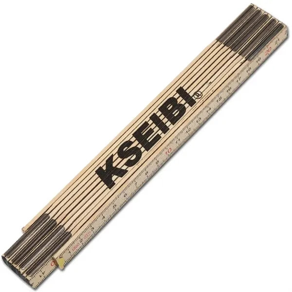 2m wooden folding ruler