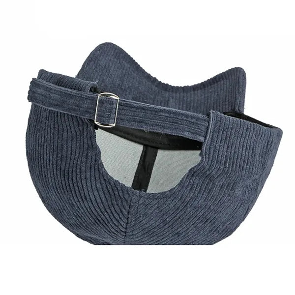 Corduroy baseball cap