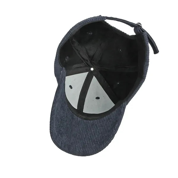 Corduroy baseball cap