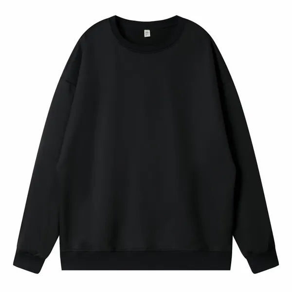 100% Polyester Crewneck Sweatshirts Pullover Tops
