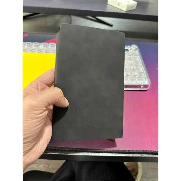 2025 A5 Business PU Faux Leather Notebook with Pen