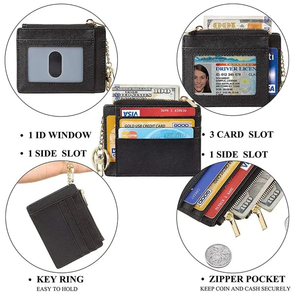 Card Case Slim Front Pocket Wallet