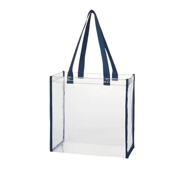 Giveaway Clear Stadium Tote Bags_12 x 12 x 6 inch