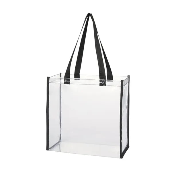 Giveaway Clear Stadium Tote Bags_12 x 12 x 6 inch