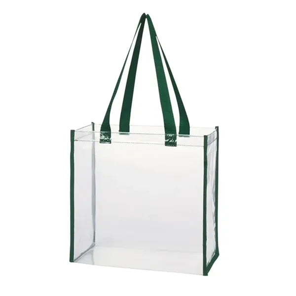 Giveaway Clear Stadium Tote Bags_12 x 12 x 6 inch