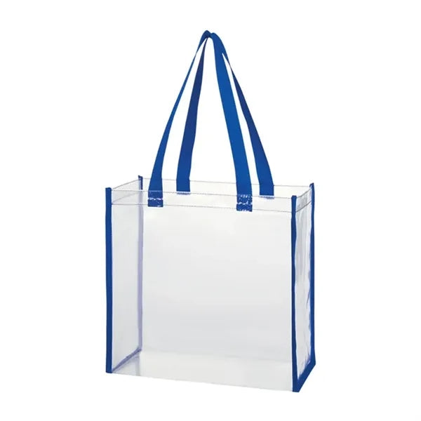 Giveaway Clear Stadium Tote Bags_12 x 12 x 6 inch