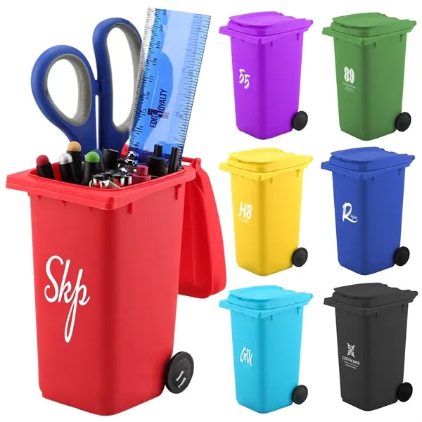Trash Can Pencil Holder