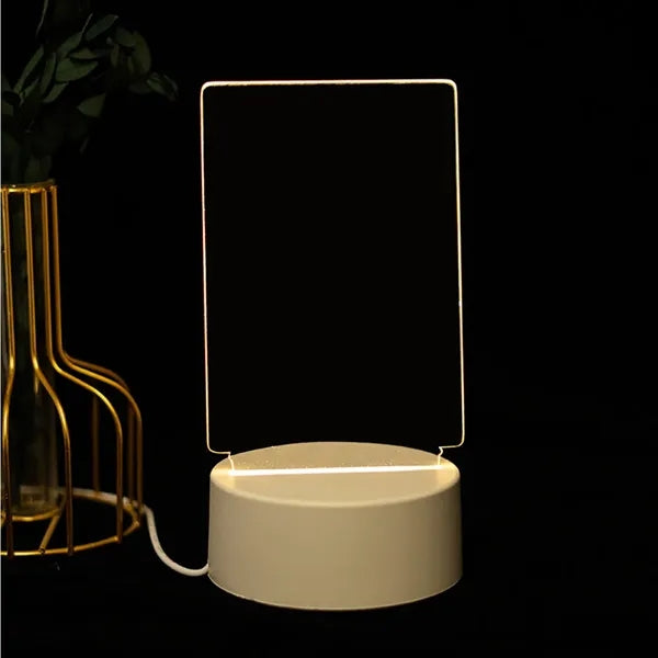 DIY Message Acrylic Board Night Light