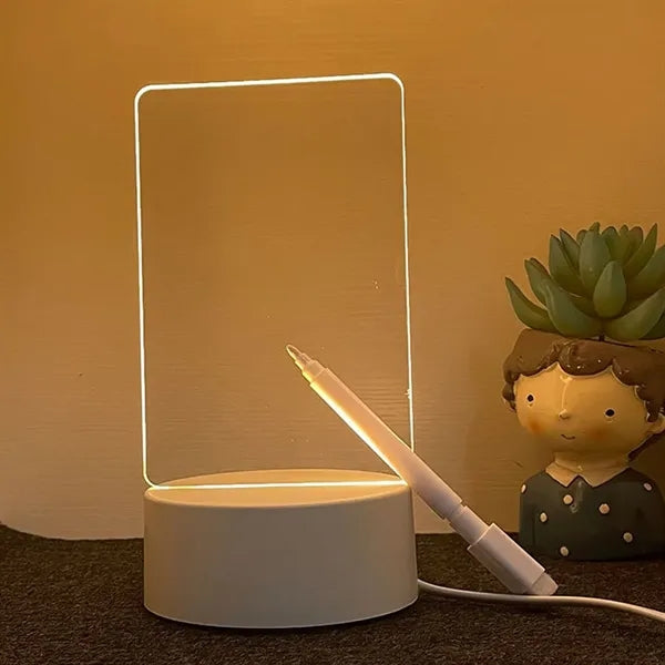 DIY Message Acrylic Board Night Light