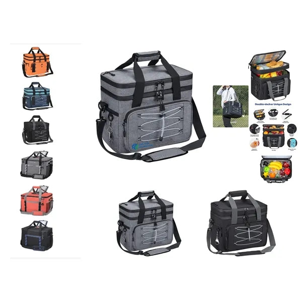 Foldable Large Leak-Proof Camping Cooler
