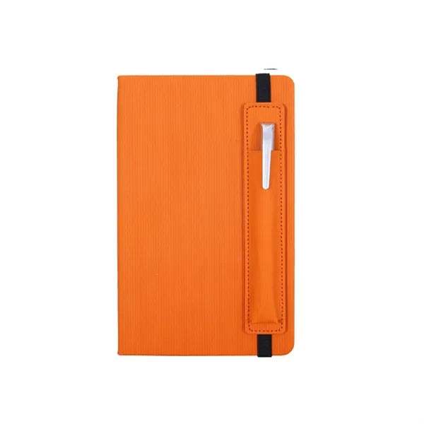 100 SheetsA5 Lined Journal Notebook With Pen Holder