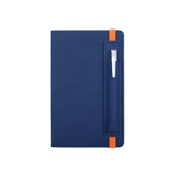 100 SheetsA5 Lined Journal Notebook With Pen Holder