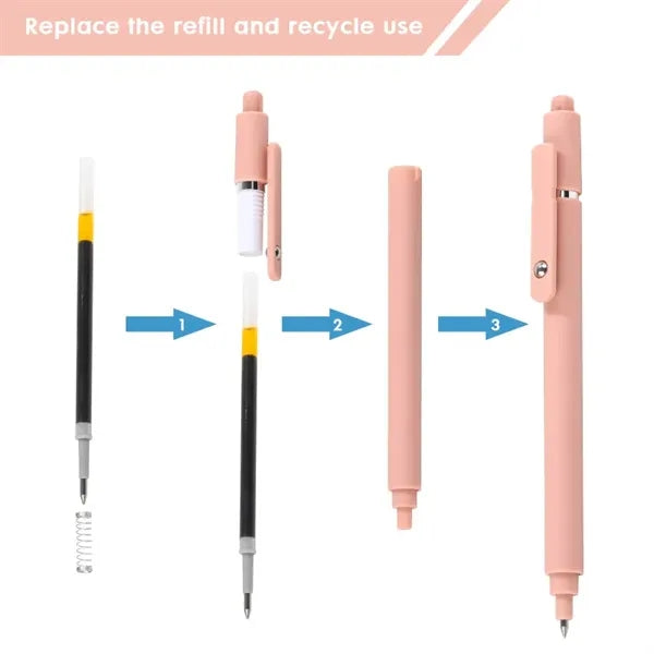 0.5mm Retractable Fine Point Gel Pens