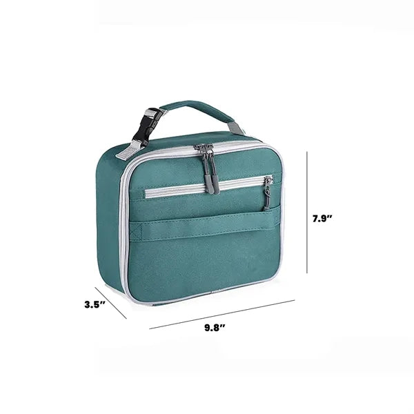 Double Zipper Lunch Bag