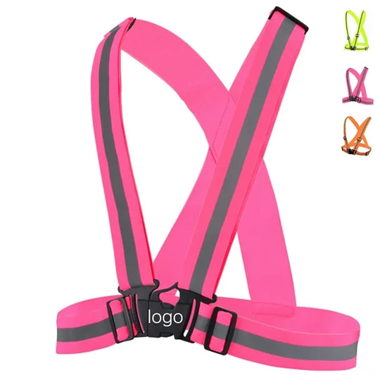 Reflective Tape Safety Cross Belt