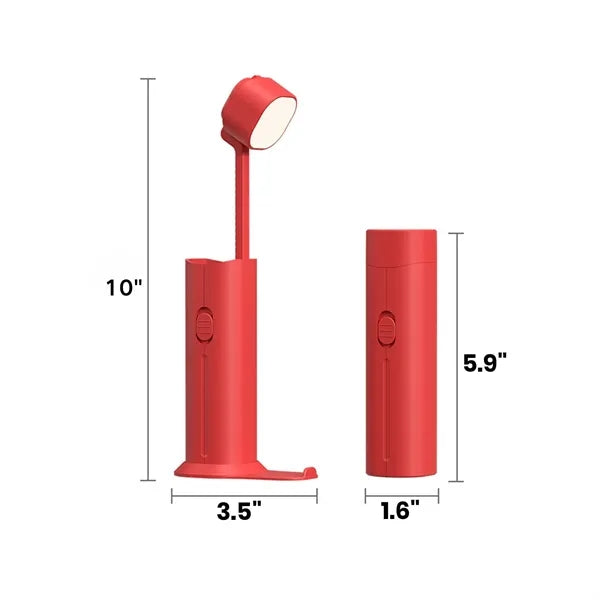 Rechargeable Telescopic Flashlight & LED Desk Lamp