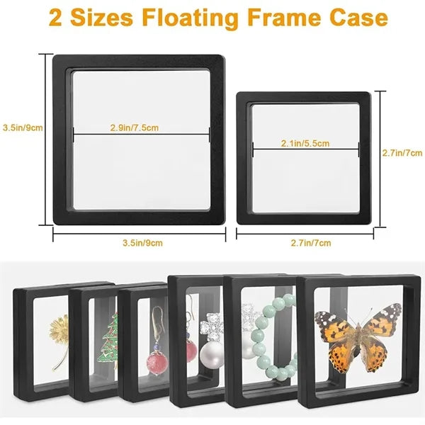 3D Floating Frame Display Stand