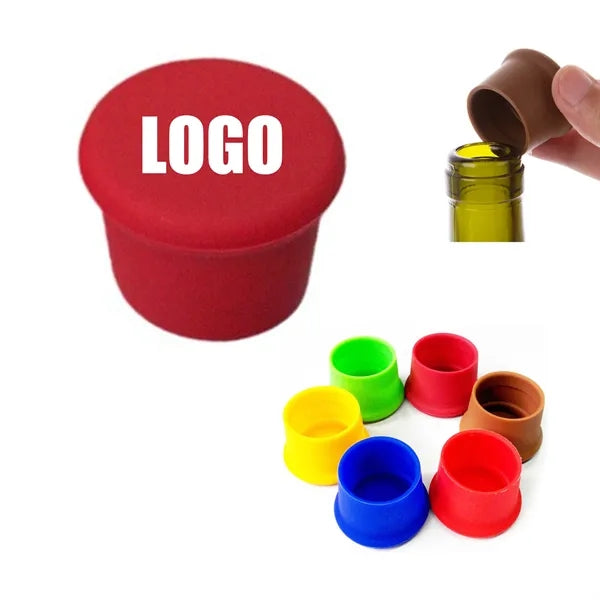 Multicolor Silicone Bottle Fresh-Keeping Lid Sealed .