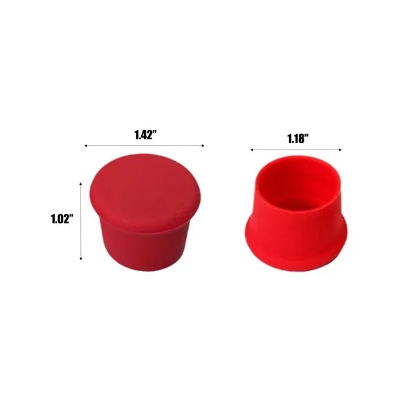 Multicolor Silicone Bottle Fresh-Keeping Lid Sealed .