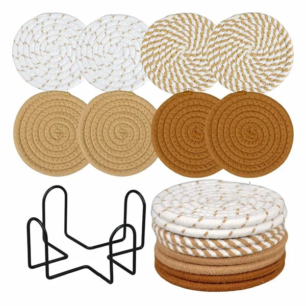 6Pcs Trivets Pot Holders for Kitchen Table Set