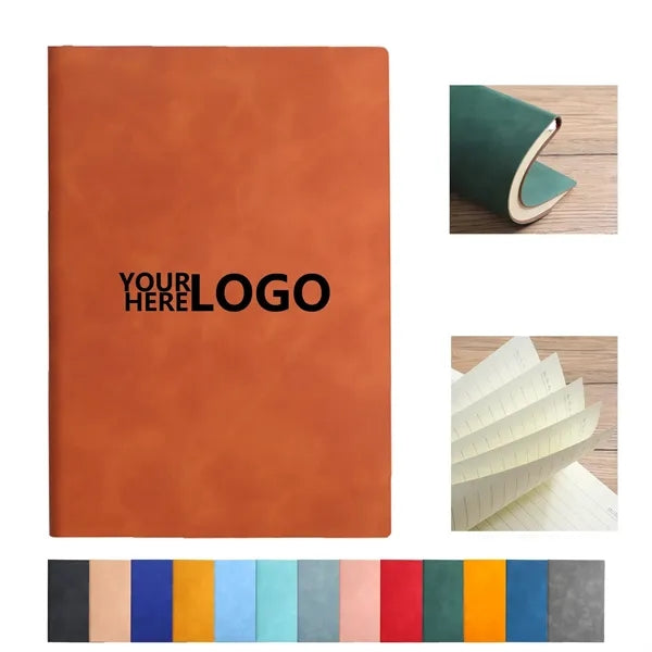 A5 Faux Leather Notebook