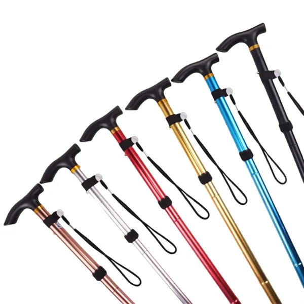 Portable Folding Aluminum Walking Stick