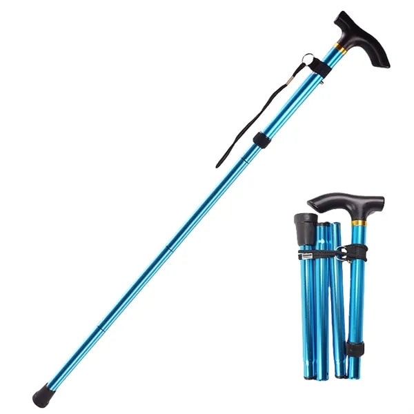 Portable Folding Aluminum Walking Stick