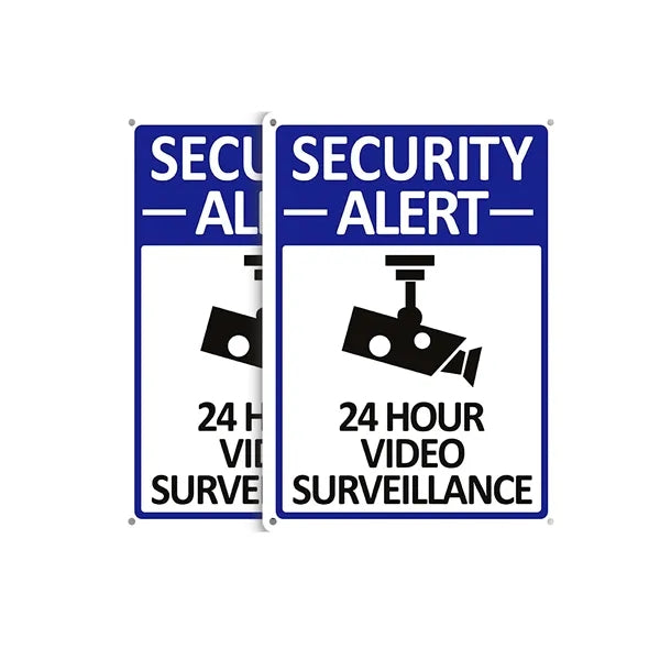Aluminum Warning Sign